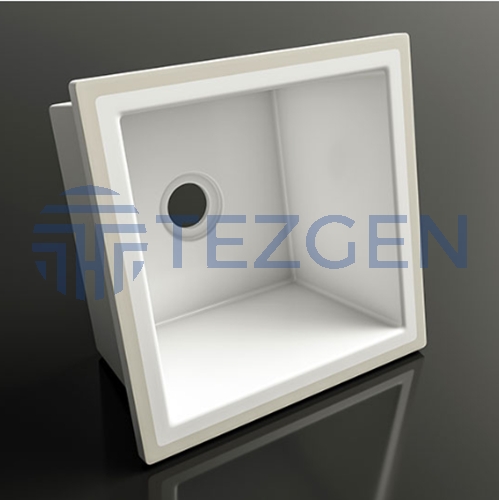 Laboratory Industrial Technical Ceramic Stoneware Sink