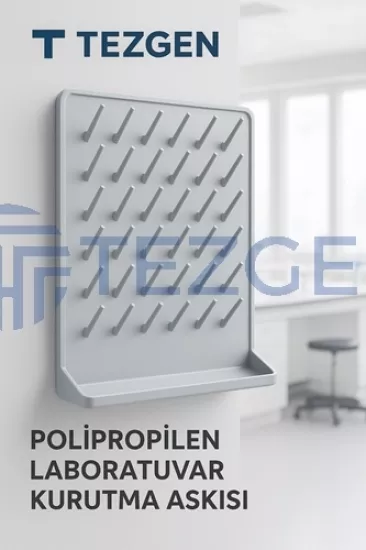 Laboratuvar Polipropilen Kurutma Askısı Drying Rac
