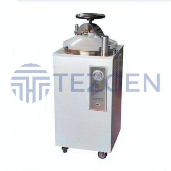 TEZGEN VAB-Y100 Dik Otoklav 100 litre (Vida Kapak)