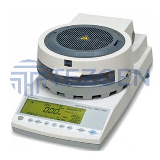 Shimadzu MOC-120H Nem Tayin Cihazı