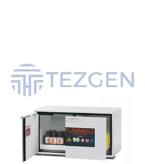 90 Dakika Yangına Dayanıklı Tezgah Altı Güvenlik Saklama Dolabı UB90.060.110.050.UL.ST | Asecos