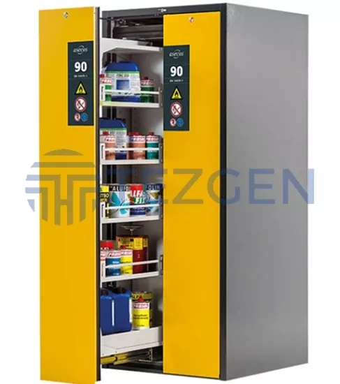 90 Dakika Yangına Dayanıklı Güvenlik Saklama Dolabı V90.196.081.VDAC:0013 | Asecos