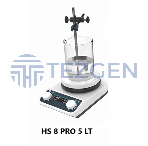 Joanlab HS8 Pro Manyetik Karıştırıcı 50-1500 RPM 310℃ Stand Dahil 