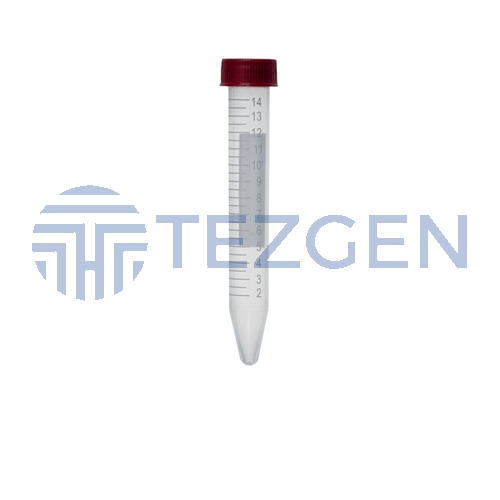 15 ml Konik Tabanlı Santrifüj Tüpü