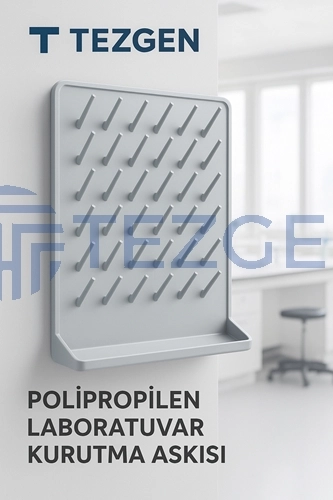 Laboratuvar Polipropilen Kurutma Askısı Drying Rack