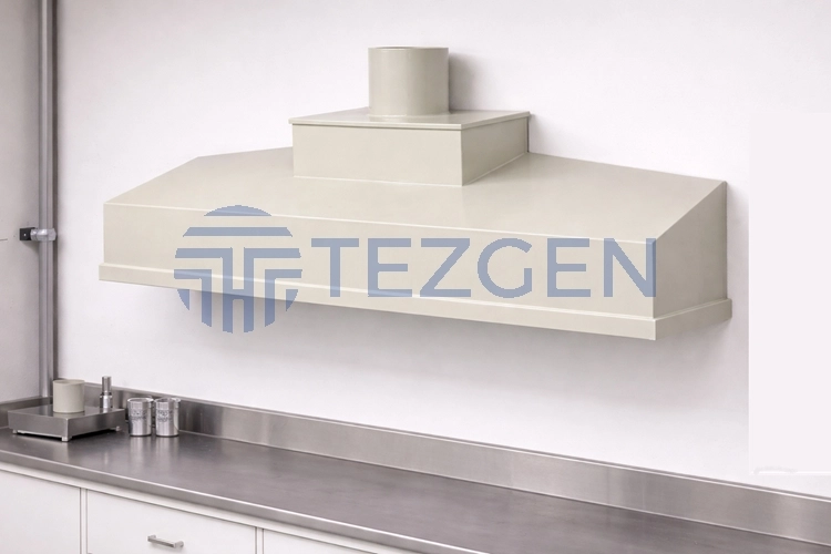 Laboratuvar Polipropilen Davlumbaz