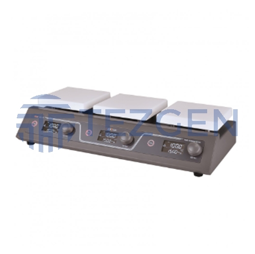 LABTron EVO HS1-M3 Üçlü Isıtıcılı Manyetik Karıştırıcı