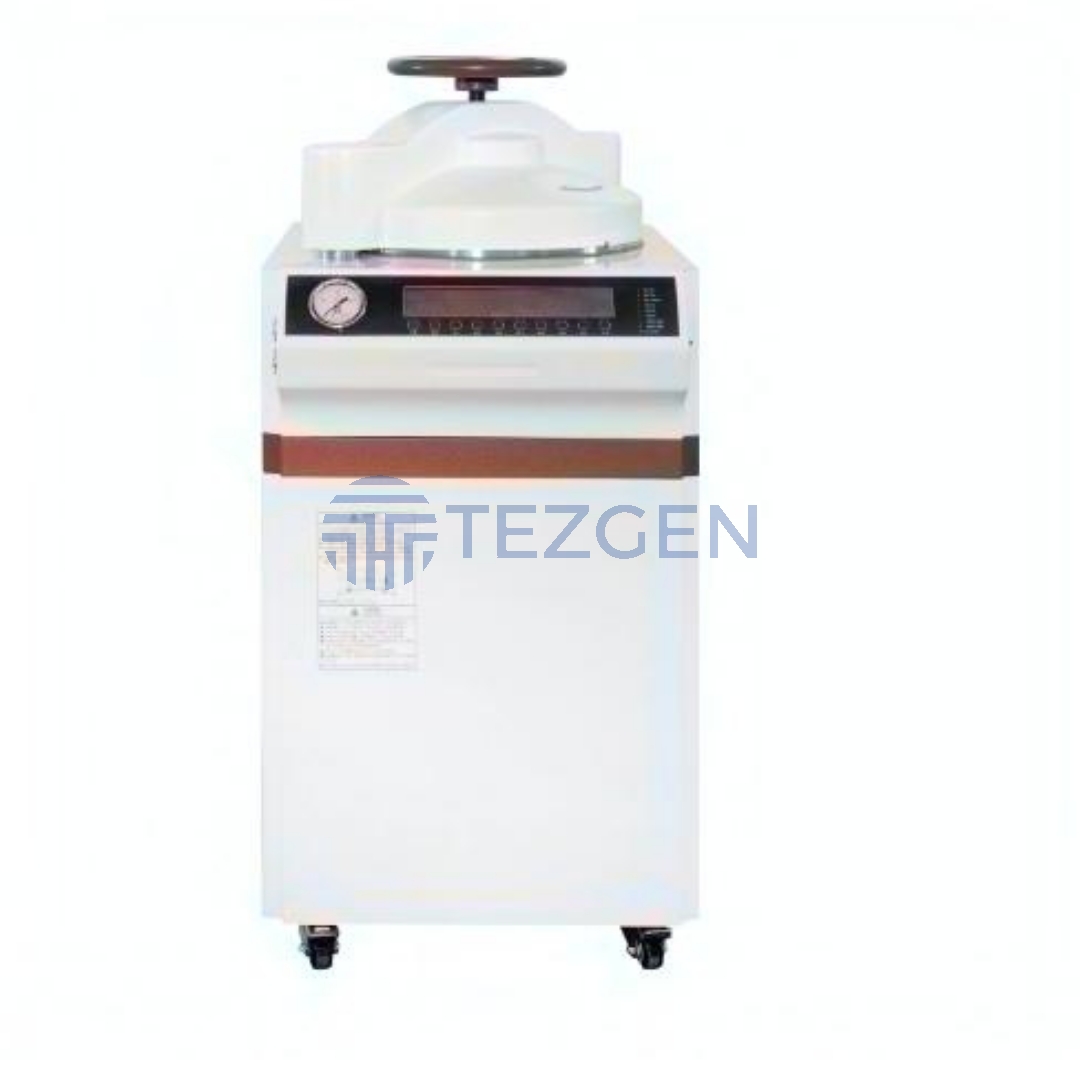 TEZGEN VAB-E110 Dik Otoklav 110 litre (Vida Kapak)