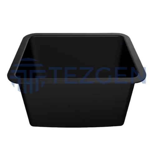 Laboratory Polypropylene Sink Black