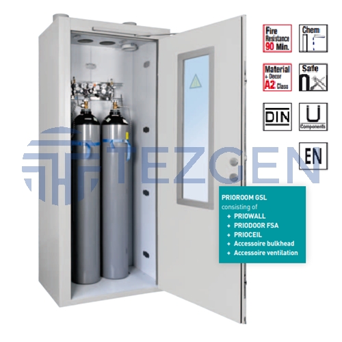 Fire Resistant Cylinder Storage Cabinet