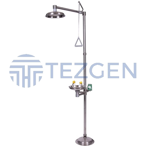 Paslanmaz Çelik Acil Boy Duşu Seti TZGN-PS-801-304